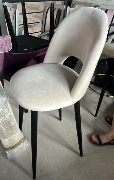 Chaise Haute de Bar Blanche