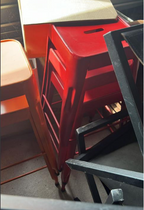 Tabouret de Bar Industriel Coloré
