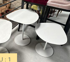 Lot de 2 Tables Basses Blanches