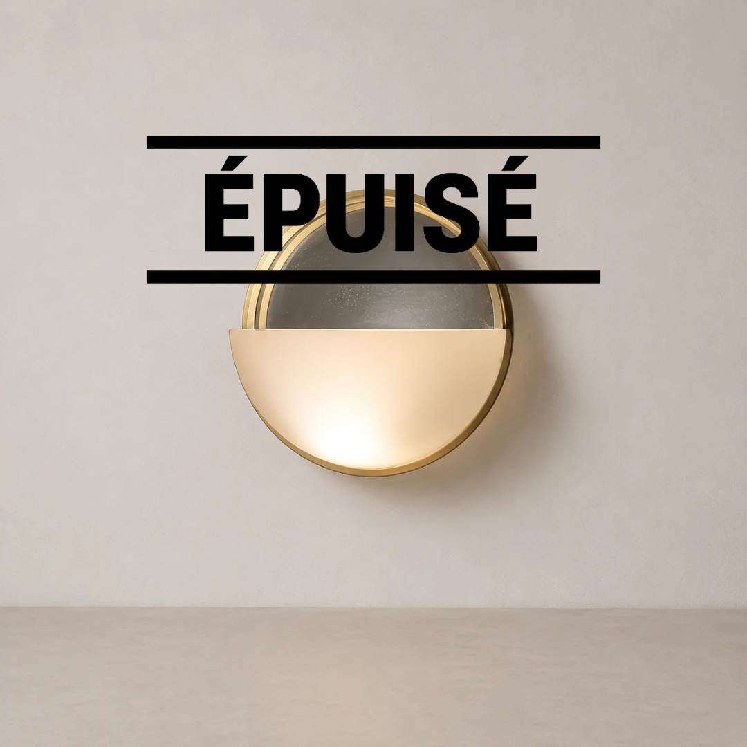 Applique murale ronde