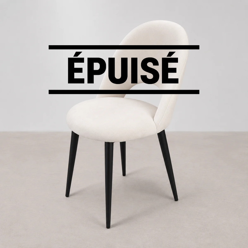 Chaise Haute de Bar Blanche