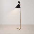 Lampadaire Design Noir 159 cm