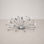 Luminaire Sputnik Chromé Design