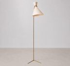 Lampadaire Design Blanc 159 cm