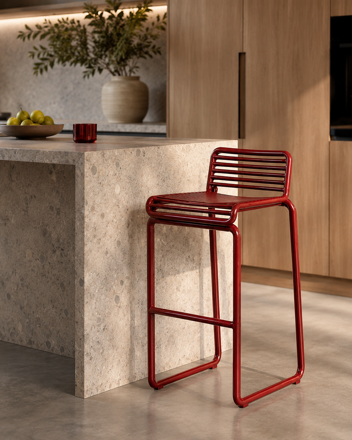 Tabouret de Bar HAY Hee — Rouge