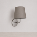 Applique Murale Grise Abat-Jour Cosy