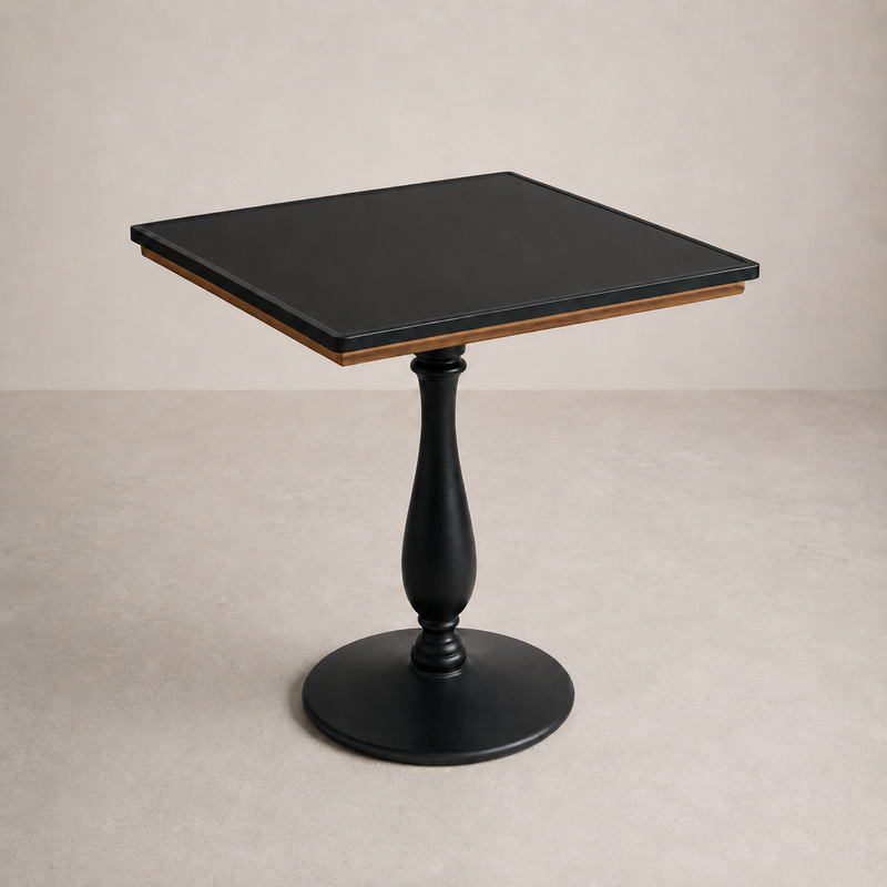 Table Bistrot Parisienne - Plateau Noir