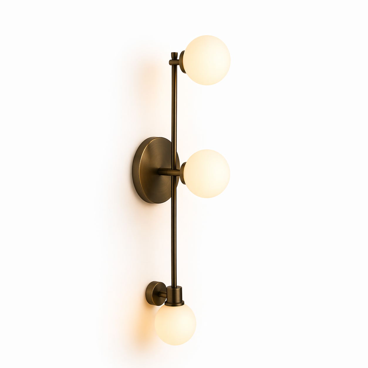 Aplique de Pared con Tres Globos — ALVE Illunimación