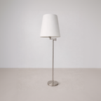 Lampadaire Blanc Abat-Jour Élégant