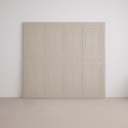 Tête de Lit Sculptée à Reliefs 180 cm