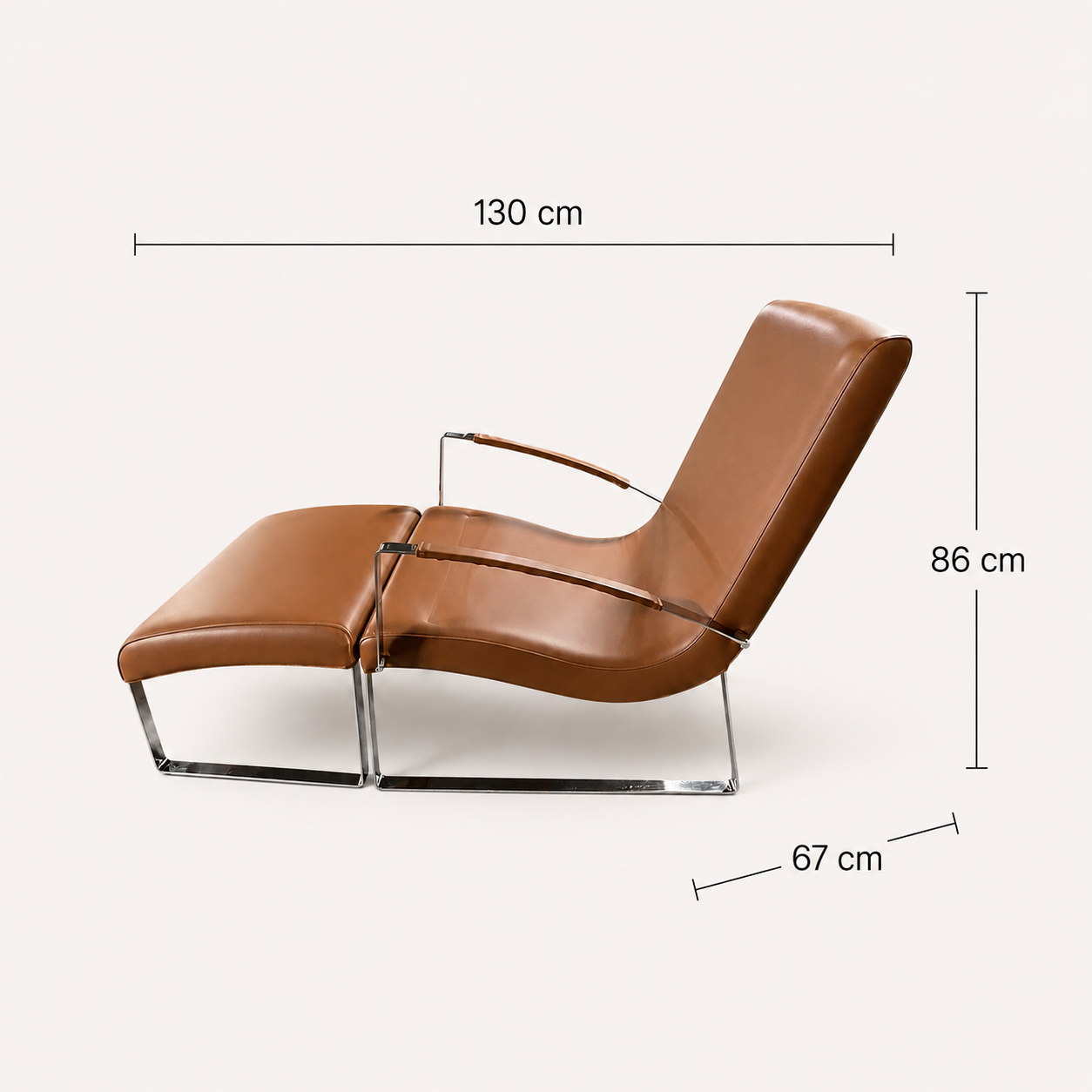 Grand Fauteuil Club Marron