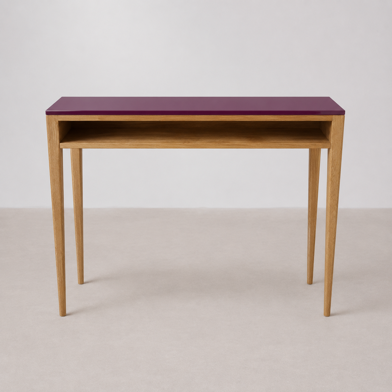 Guéridon Mauve Élégant