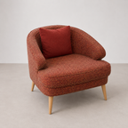 Fauteuil Design DOMKAPA Rouge