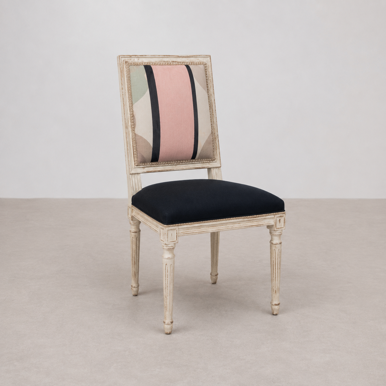 Chaise Tapissée Multicolore