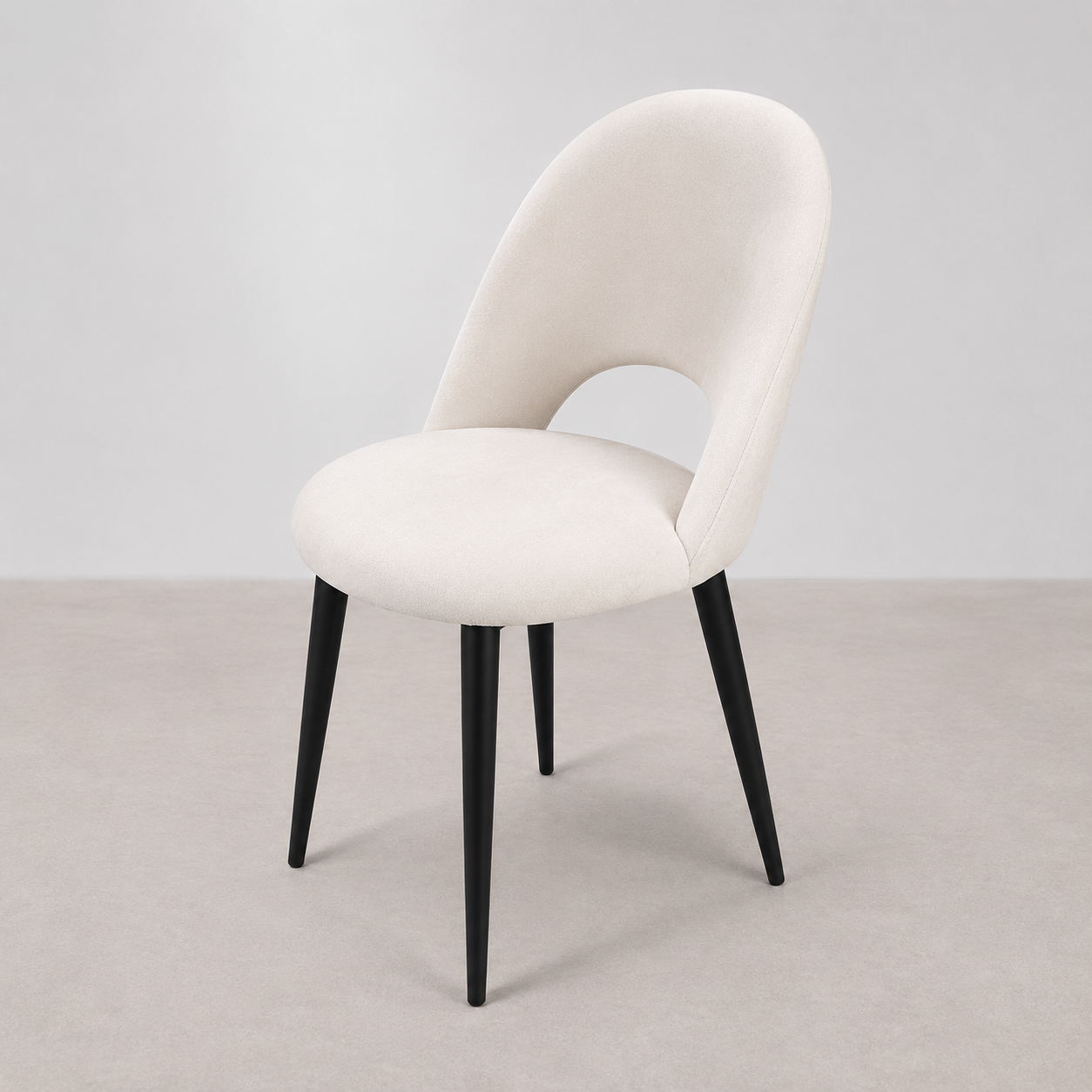 Chaise Haute de Bar Blanche