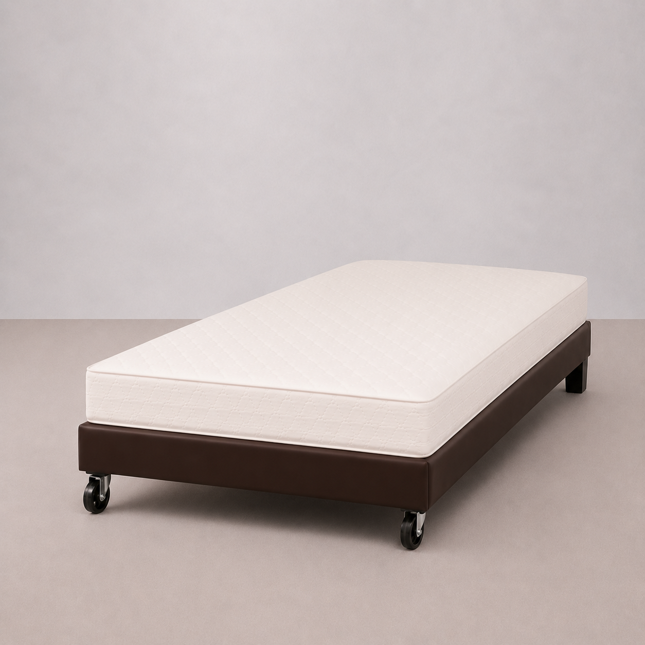 Lit simple premium 90×200 - Sommier + Matelas