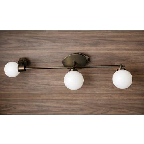 Aplique 3 bombillas baño porcelanosa