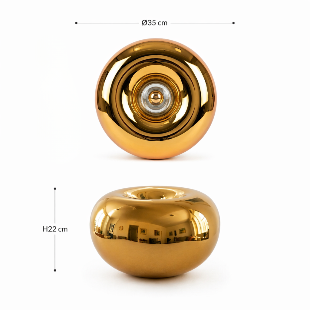 Lámpara Halo Gold by Jacob de Baan — Pols Potten