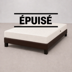 Lit simple premium 90×200 - Sommier + Matelas