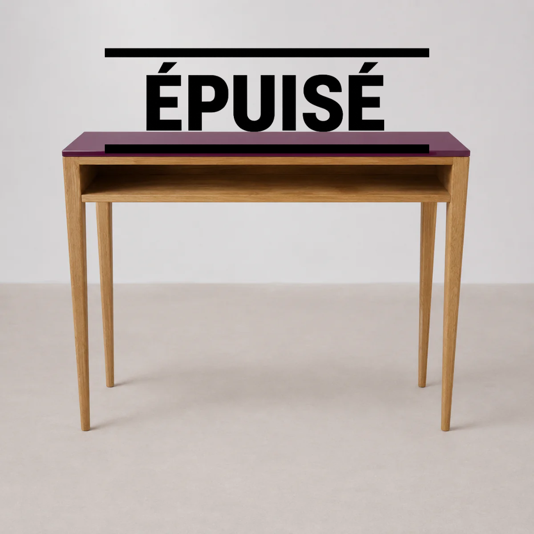 Guéridon Mauve Élégant
