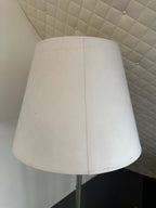 Lampadaire Blanc Abat-Jour Élégant