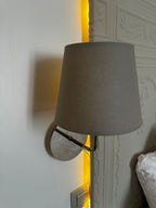 Applique Murale Beige Abat-Jour Cosy