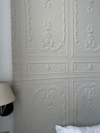 Tête de Lit Sculptée à Reliefs 180 cm