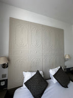 Tête de Lit Sculptée à Reliefs 180 cm