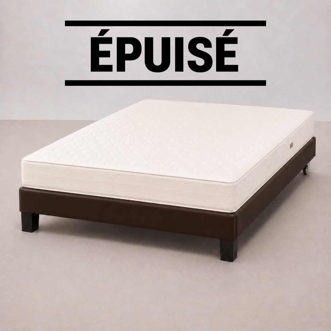 Ensemble Literie Premium 140x200 cm - Sommier + Matelas