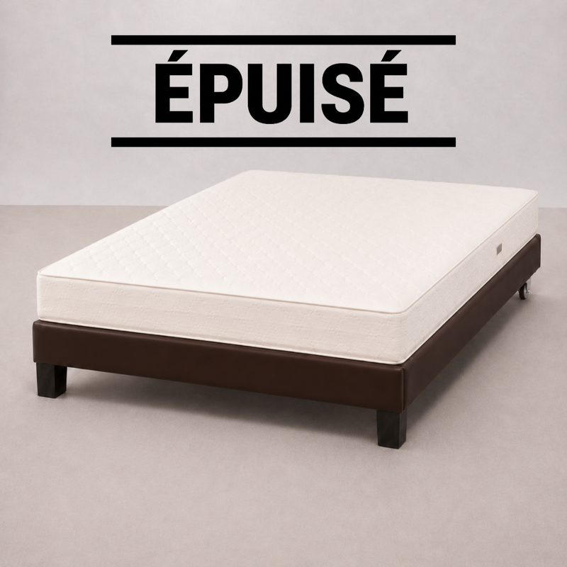 Ensemble Literie Premium 140x200 cm - Sommier + Matelas
