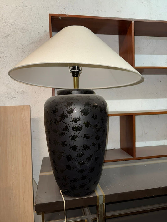 Lámpara decoración negra