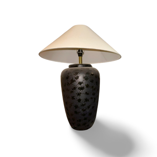 Lámpara decoración negra