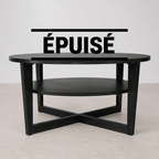 Table Basse Ronde Ø90 Esprit Lounge