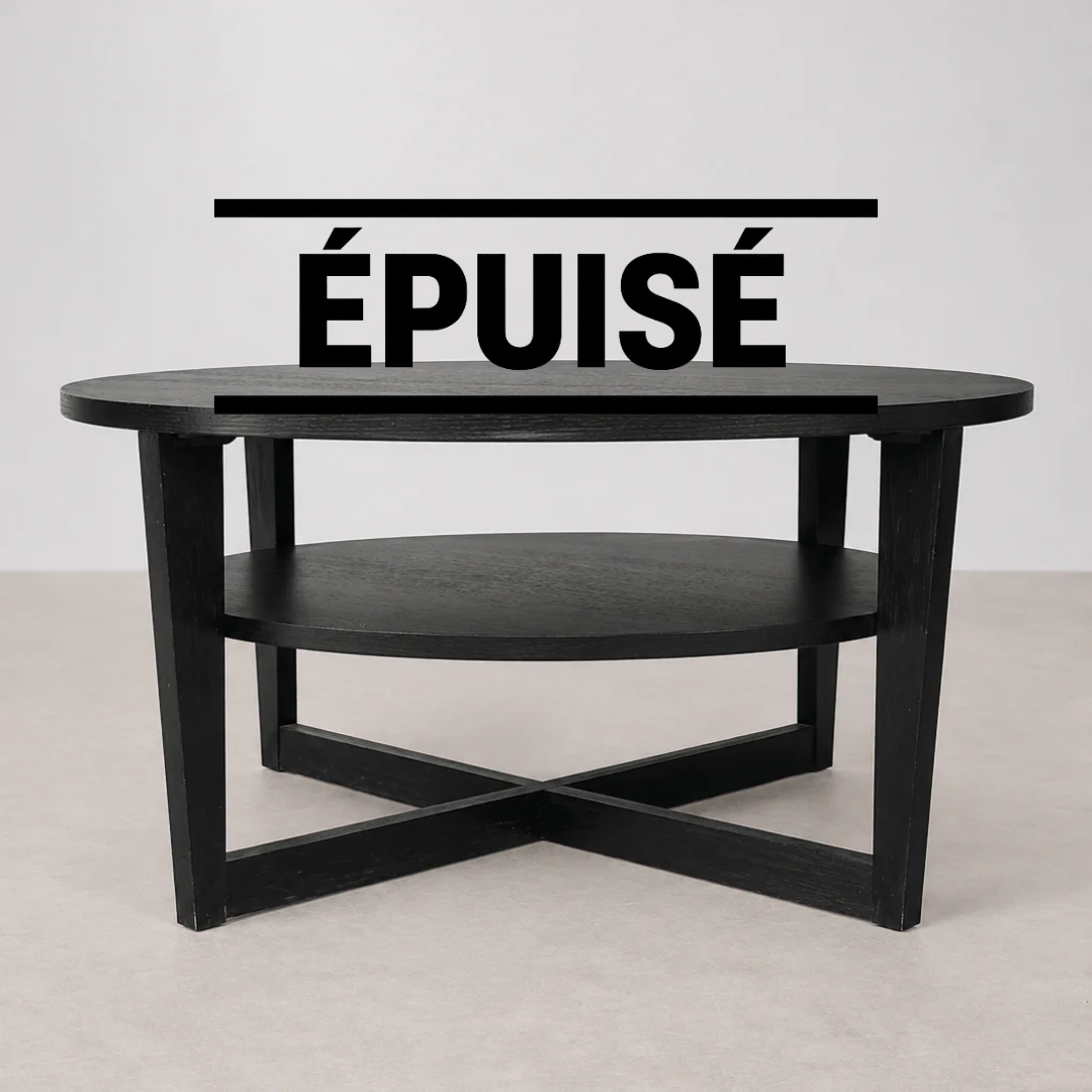 Table Basse Ronde Ø90 Esprit Lounge