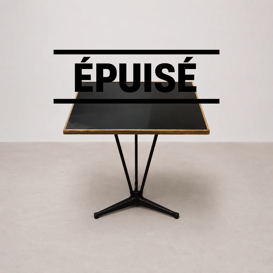 Table d'Appoint Plateau Noir