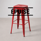 Tabouret de Bar Industriel Coloré