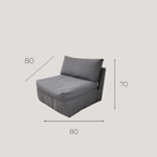Fauteuil Convertible 1 Place 80×200