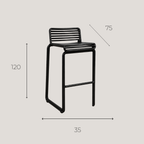 Tabouret de Bar HAY Hee — Rouge