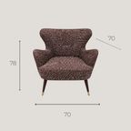 Fauteuil Design DOMKAPA Bordeaux