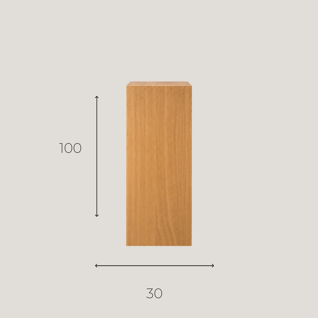 Colonne Décorative en Bois
