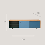 Grand Buffet Design 211 cm