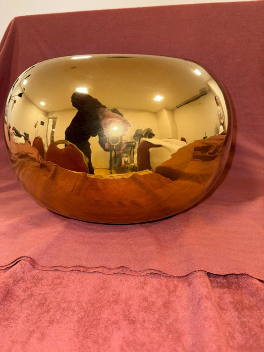 Lámpara dorada estilo Jacob de Baan