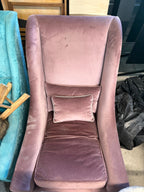 Fauteuil OCHRE Velours - Rose