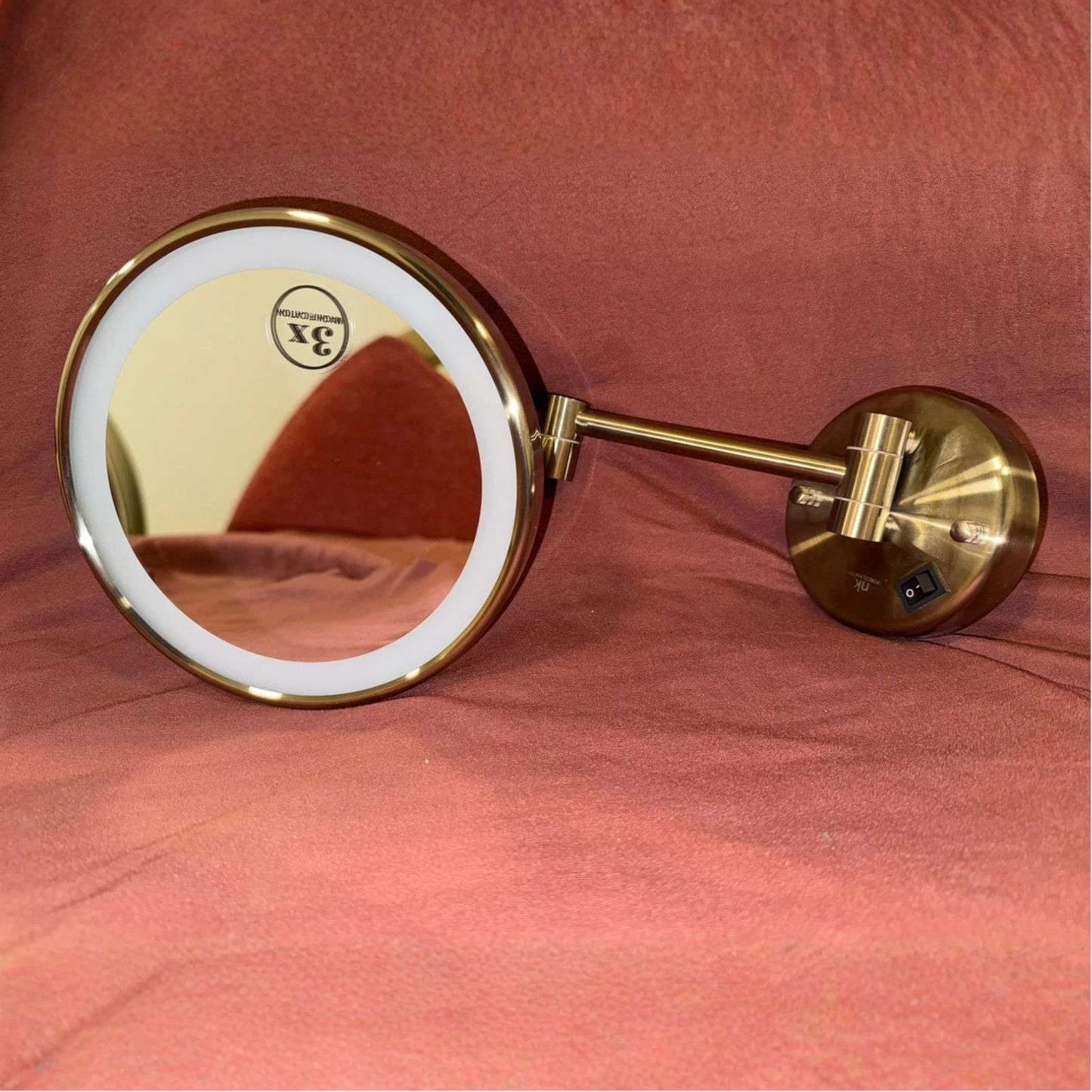 Aplique Espejo Bronce Porcelanosa