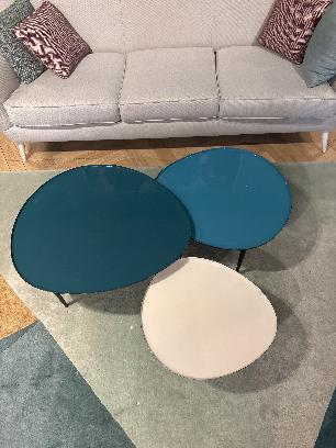Lot de 3 Tables Gigognes Modulables
