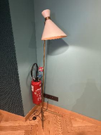 Lampadaire Design Blanc 159 cm