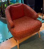 Fauteuil Design DOMKAPA Rouge