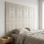 Tête de Lit Sculptée à Reliefs 180 cm